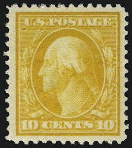 Sale 967, Lot 4716, 1910-13 Washington-Franklin Issue (Scott 374-396)