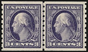 Sale 967, Lot 4720, 1910-13 Washington-Franklin Issue (Scott 374-396)