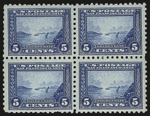 Sale 967, Lot 4731, 1913-15 Panama-Pacific Issue (Scott 397-404)