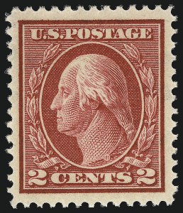 Sale 967, Lot 4734, 1912-14 Washington-Franklin Issue (Scott 405-423)