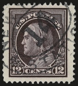Sale 967, Lot 4741, 1912-14 Washington-Franklin Issue (Scott 405-423)