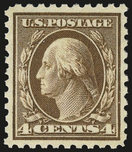 Sale 967, Lot 4758, 1913-15 Washington-Franklin Issues (Scott 424-461)