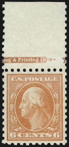 Sale 967, Lot 4761, 1913-15 Washington-Franklin Issues (Scott 424-461)