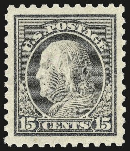 Sale 967, Lot 4767, 1913-15 Washington-Franklin Issues (Scott 424-461)