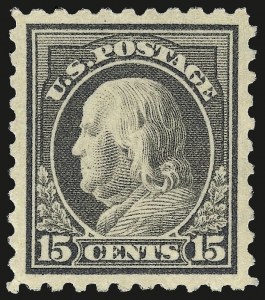 Sale 967, Lot 4768, 1913-15 Washington-Franklin Issues (Scott 424-461)