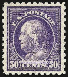 Sale 967, Lot 4771, 1913-15 Washington-Franklin Issues (Scott 424-461)