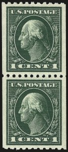 Sale 967, Lot 4773, 1913-15 Washington-Franklin Issues (Scott 424-461)