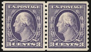 Sale 967, Lot 4779, 1913-15 Washington-Franklin Issues (Scott 424-461)