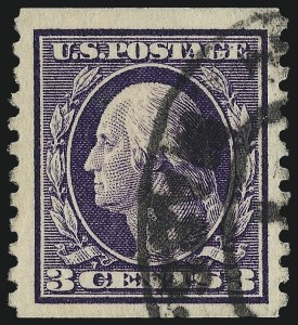 Sale 967, Lot 4780, 1913-15 Washington-Franklin Issues (Scott 424-461)
