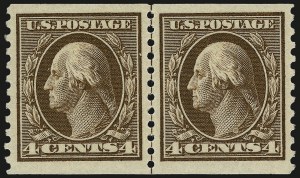 Sale 967, Lot 4781, 1913-15 Washington-Franklin Issues (Scott 424-461)
