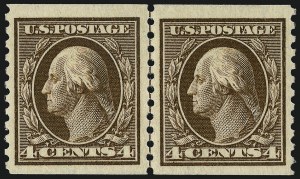 Sale 967, Lot 4782, 1913-15 Washington-Franklin Issues (Scott 424-461)