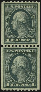 Sale 967, Lot 4787, 1913-15 Washington-Franklin Issues (Scott 424-461)