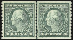 Sale 967, Lot 4794, 1913-15 Washington-Franklin Issues (Scott 424-461)