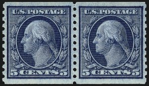 Sale 967, Lot 4806, 1913-15 Washington-Franklin Issues (Scott 424-461)