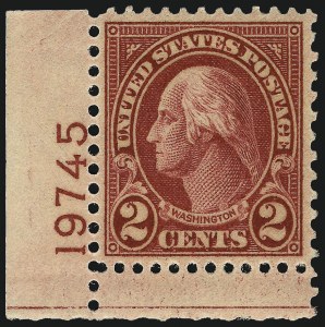 Sale 967, Lot 4982, 1922-29 Issues (Scott 574-648)
