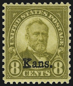 Sale 967, Lot 4990, Kans.-Nebr. Overprints (Scott 659-678)