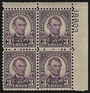 Sale 967, Lot 5005, Kans.-Nebr. Overprints (Scott 659-678)