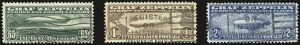 Sale 967, Lot 5044, Air Post Graf Zeppelin Issue (Scott C13-C15)