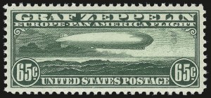 Sale 967, Lot 5045, Air Post Graf Zeppelin Issue (Scott C13-C15)