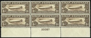 Sale 967, Lot 5056, Air Post Graf Zeppelin Issue (Scott C13-C15)