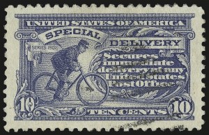 Sale 967, Lot 5084, Special Delivery, Registration (E, F)