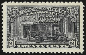 Sale 967, Lot 5088, Special Delivery, Registration (E, F)