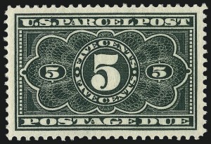 Sale 967, Lot 5194, Postal Note, Parcel Post (PN, Q, JQ, QE)
