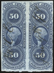 Sale 967, Lot 5232, Revenues (First Issue)