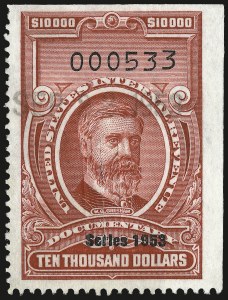 Sale 967, Lot 5257, Revenues (Second and Later Issues)