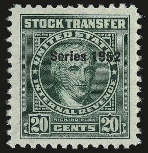 Sale 967, Lot 5277, Revenues (Proprietary and Stock Transfer)