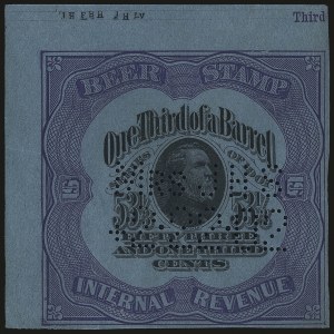 Sale 967, Lot 5294, Revenues (Beer Stamps)
