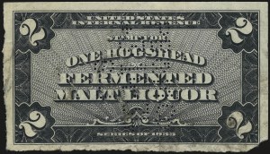 Sale 967, Lot 5301, Revenues (Beer Stamps)