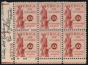 Sale 967, Lot 5374, Postal and War Savings, other Back-of-Book)