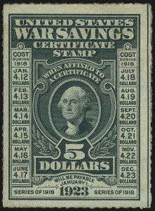 Sale 967, Lot 5375, Postal and War Savings, other Back-of-Book)