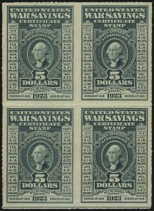 Sale 967, Lot 5376, Postal and War Savings, other Back-of-Book)