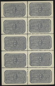 Sale 967, Lot 5381, Postal and War Savings, other Back-of-Book)