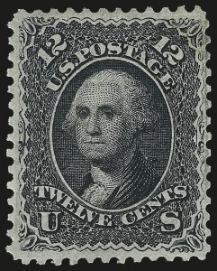 Sale 968, Lot 113, 1868 Regular-Production Grilled Issue (E Grill, Scott 86-91)