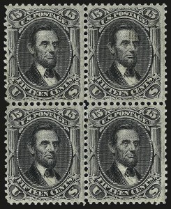 Sale 968, Lot 125, 1868 Regular-Production Grilled Issue (F Grill, Scott 92-100)