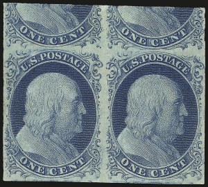 Sale 968, Lot 15, 1851-56 Issue (Scott 5-17)