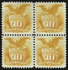 Sale 968, Lot 165, 1875 Re-Issue of 1869 Pictorial Issue (Scott 123-133a)