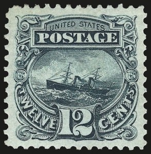 Sale 968, Lot 166, 1875 Re-Issue of 1869 Pictorial Issue (Scott 123-133a)