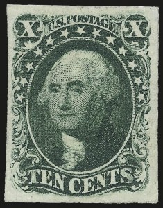 Sale 968, Lot 22, 1851-56 Issue (Scott 5-17)