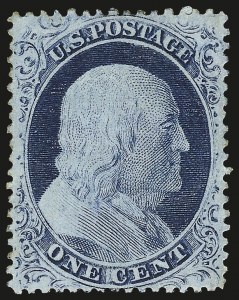 Sale 968, Lot 29, 1857-60 Issue (Scott 18-39)