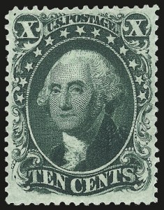 Sale 968, Lot 45, 1857-60 Issue (Scott 18-39)