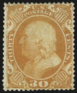 Sale 968, Lot 51, 1857-60 Issue (Scott 18-39)