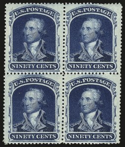 Sale 968, Lot 54, 1857-60 Issue (Scott 18-39)