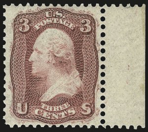 Sale 968, Lot 65, 1861 First Designs and Colors (Scott 55-61)