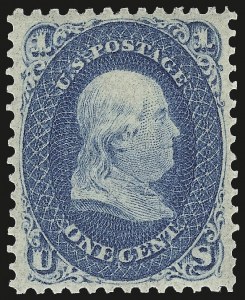 Sale 968, Lot 70, 1861-66 Issue (Scott 63-72)