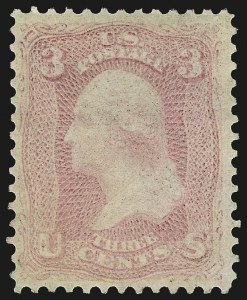 Sale 968, Lot 71, 1861-66 Issue (Scott 63-72)