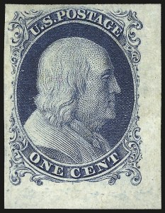 Sale 968, Lot 8, 1851-56 Issue (Scott 5-17)